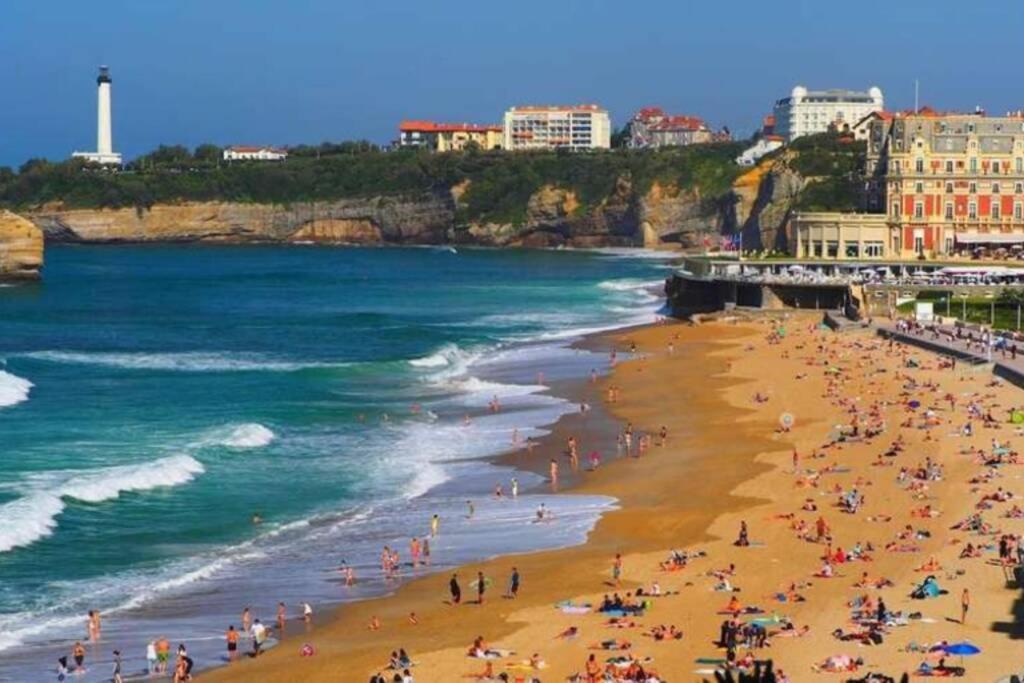 Appartamento Exceptionnel : Hypercentre Biarritz T2 Avec Patio Esterno foto